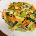 あやママ99's cooksnap of when they made ■かんたん1品♪ちくわと小松菜の炒め物■.