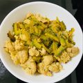 J_son's cooksnap of when they made ゴーヤと豚こま肉のゴマ油醤油炒め.