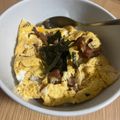 ぱんだ's cooksnap of when they made レンジで洗い物なし！焼鳥缶で親子丼.