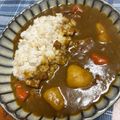 kotebun's cooksnap of when they made おでんの残り汁でうまうまカレーライス♪.