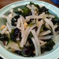 ばたみそーぱん☆'s cooksnap of when they made お豆＆わかめ＆シャキシャキ大根和風サラダ.