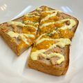 島子☆'s cooksnap of when they made 鮭フレークチーマヨパン✿.