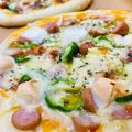 U☆kaoru's cooksnap of when they made 簡単手作りピザ シーチキン・しらす入り.