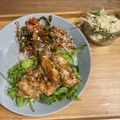 nok♡'s cooksnap of when they made 水菜と豆腐の白和え　☆わさび味☆.