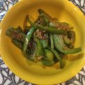 tikariri's cooksnap of when they made お弁当に♪おかかで美味しくなるピーマン.