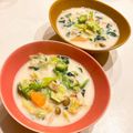 なつき☆ミ's cooksnap of when they made 野菜&牛乳消費♫あったか生姜ミルクスープ.