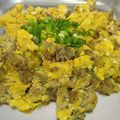 賄いのおばちゃん's cooksnap of when they made 手早く1品☆舞茸とふんわり玉子の炒め物.