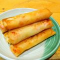 ちーまぐ's cooksnap of when they made カニカマの春巻き.