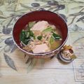 みかかめ's cooksnap of when they made 小松菜と豆腐とエノキのお味噌汁♪.