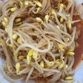 ぷニャーン's cooksnap of when they made 簡単！豆もやしの旨辛コチュジャンナムル.