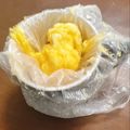 honey's cooksnap of when they made レンジでふわっふわ たまご蒸しパン.