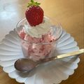 はたらくママ's cooksnap of when they made 苺ヨーグルト★アイス.