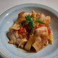 気まぐれ♡雨おんな's cooksnap of when they made セロリとトマトで！鶏もも肉の南蛮漬け.