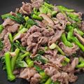 ｸﾏﾘｴ's cooksnap of when they made 実は相性抜群！牛肉とセロリの中華炒め.