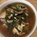 halll4's cooksnap of when they made 【温活】生姜香る♩豆腐入りニラ玉スープ.