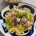 旨物好's cooksnap of when they made 白だしで出来る！キャベツのサバ缶パスタ.