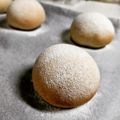 MIZU14's cooksnap of when they made HBで♡ふわふわ濃厚バナナパン.