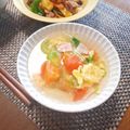 もふもふクロさん's cooksnap of when they made さっぱり♡レタスとトマトのスープ.