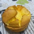 ６人の子供's cooksnap of when they made 手軽に簡単。ある材料でスフレチーズケーキ.