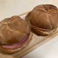papikun's cooksnap of when they made カイザーセンメルのジャンボンブール.
