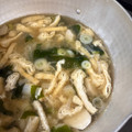 ポムポムポヨコ's cooksnap of when they made ＊里芋とネギと油揚げのお味噌汁.