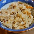 らみねす's cooksnap of when they made 鶏とごぼう炊き込みご飯.
