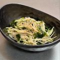 Etsu☆ko's cooksnap of when they made きゅうりとえのきのごまポン酢和え.