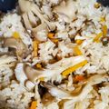でへっ's cooksnap of when they made 舞茸いっぱい炊き込みご飯.