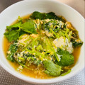 azbjbn's cooksnap of when they made 三つ葉の卵とじ.