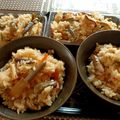 ひっこ's cooksnap of when they made 炊飯器で簡単！優しい味の山菜おこわ.