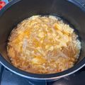 hikaabb's cooksnap of when they made ☆簡単☆えのきとキムチのかきたまスープ.