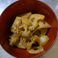 クックE5VY5L☆'s cooksnap of when they made れんこんの甘辛炒め.