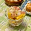 まなポコ's cooksnap of when they made 柿と白菜のシンプルサラダ.