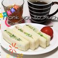ぱふ's cooksnap of when they made ブロッコリーとツナのサンドイッチ.