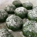 クックA8WALE☆'s cooksnap of when they made 黄金比で☆ホントにおいしい草餅☆.