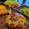京ん家's cooksnap of when they made ☆初心者もプロ級☆肉汁たっぷりハンバーグ.