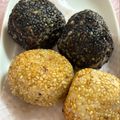 毎日笑顔になる料理's cooksnap of when they made 白玉粉で簡単♪　おいし～ぃごま団子.