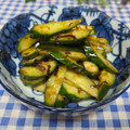 ととろ＆めい's cooksnap of when they made やみつき＊きゅうりの塩昆布おかか和え.