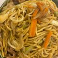パッシーユ's cooksnap of when they made スパイシー！シンガポール風カレー焼きそば.