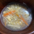 てぃらみい's cooksnap of when they made えのきと人参の中華スープ.