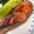 バウチャン's cooksnap of when they made 朝食＆お弁当に♪鮭の塩麹みりん漬け焼き.