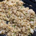 まるねこちゃん's cooksnap of when they made 簡単＊リメイク＊生姜焼き残りチャーハン♪.
