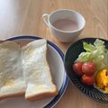 ようぷりん's cooksnap of when they made チーズケーキに憧れたトースト.