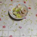 くネコまろす's cooksnap of when they made 豚こまと長ねぎの白だし炒め＠容易く一品.