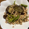 ちゃあ太♪'s cooksnap of when they made なすとピーマンのひき肉味噌炒め.