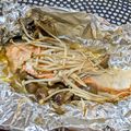 アイリッシュショコラ's cooksnap of when they made 簡単！トースターで！鮭とキノコホイル焼き.