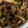 MULA's cooksnap of when they made ピーマン、しめじ、ひき肉のカレー炒め.