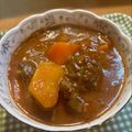 お山のエイ's cooksnap of when they made 和風ビーフシチュールー不要☆おもてなし.