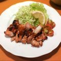 ☽月光's cooksnap of when they made スタミナ☆チキンステーキ お弁当にも.