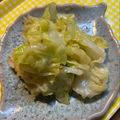お山のエイ's cooksnap of when they made 塩ダレ春キャベツ.